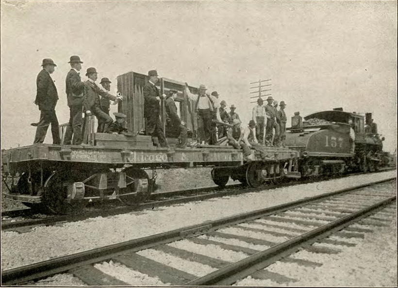 Как в 1900 году создали самую большую фотокамеру в мире, чтобы снять всего один поезд